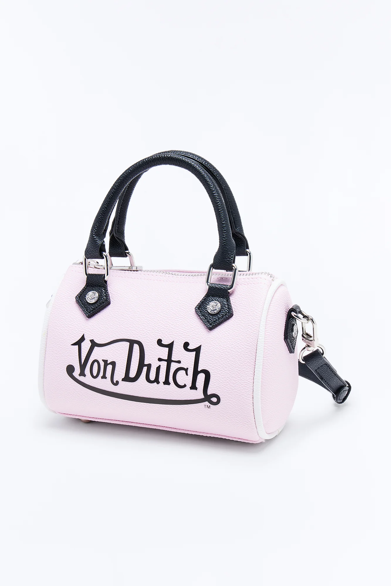 Von Dutch Core Hanna In Pink Bag - Black/Pink - Image 2