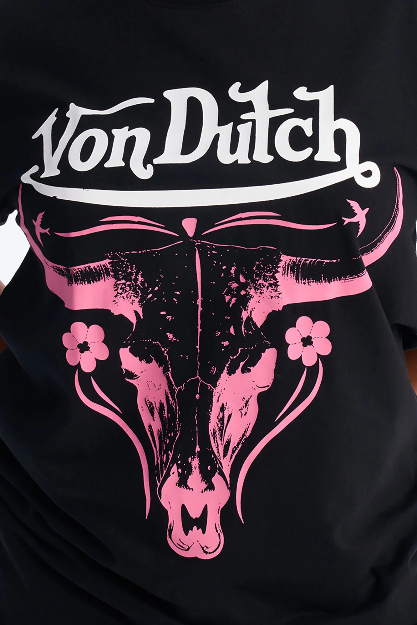 Von Dutch Desert Rose Tee - Black - Image 5