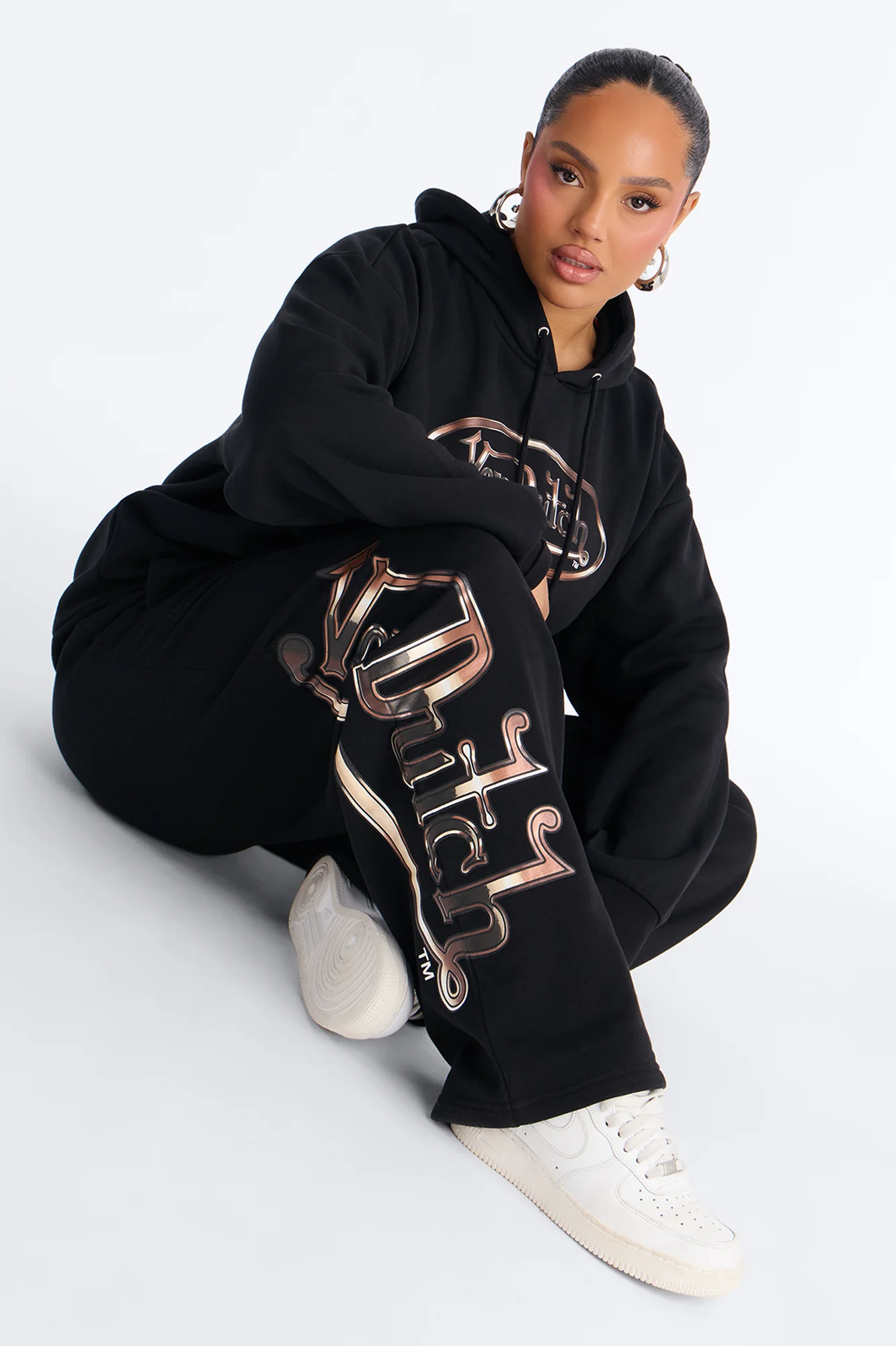 Von Dutch Motion Fleece Pants - Black - Image 5
