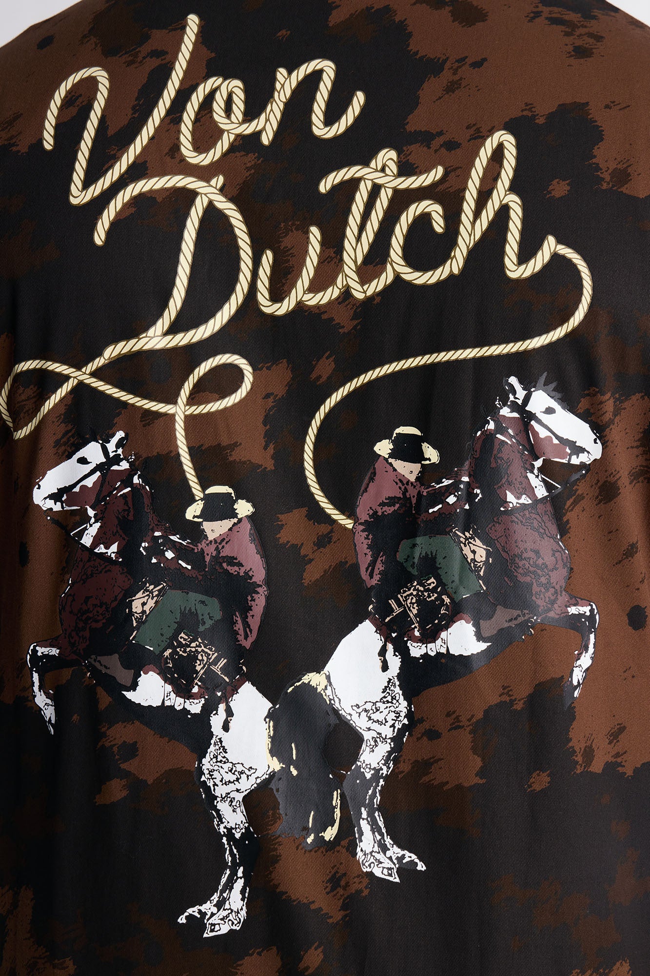 Von Dutch Rodeo Dual Cuban Button Up - Brown - Image 8