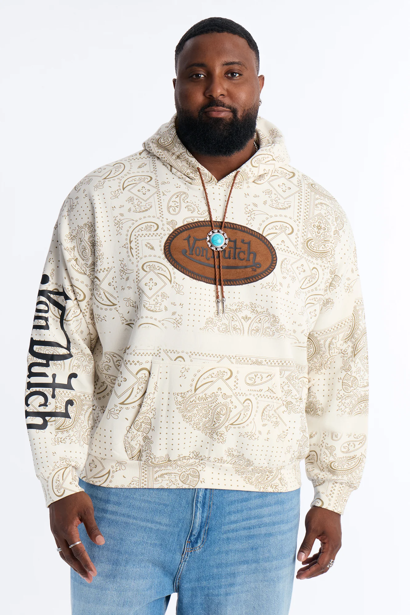 Von Dutch Rodeo Hoodie - Off White - Image 5