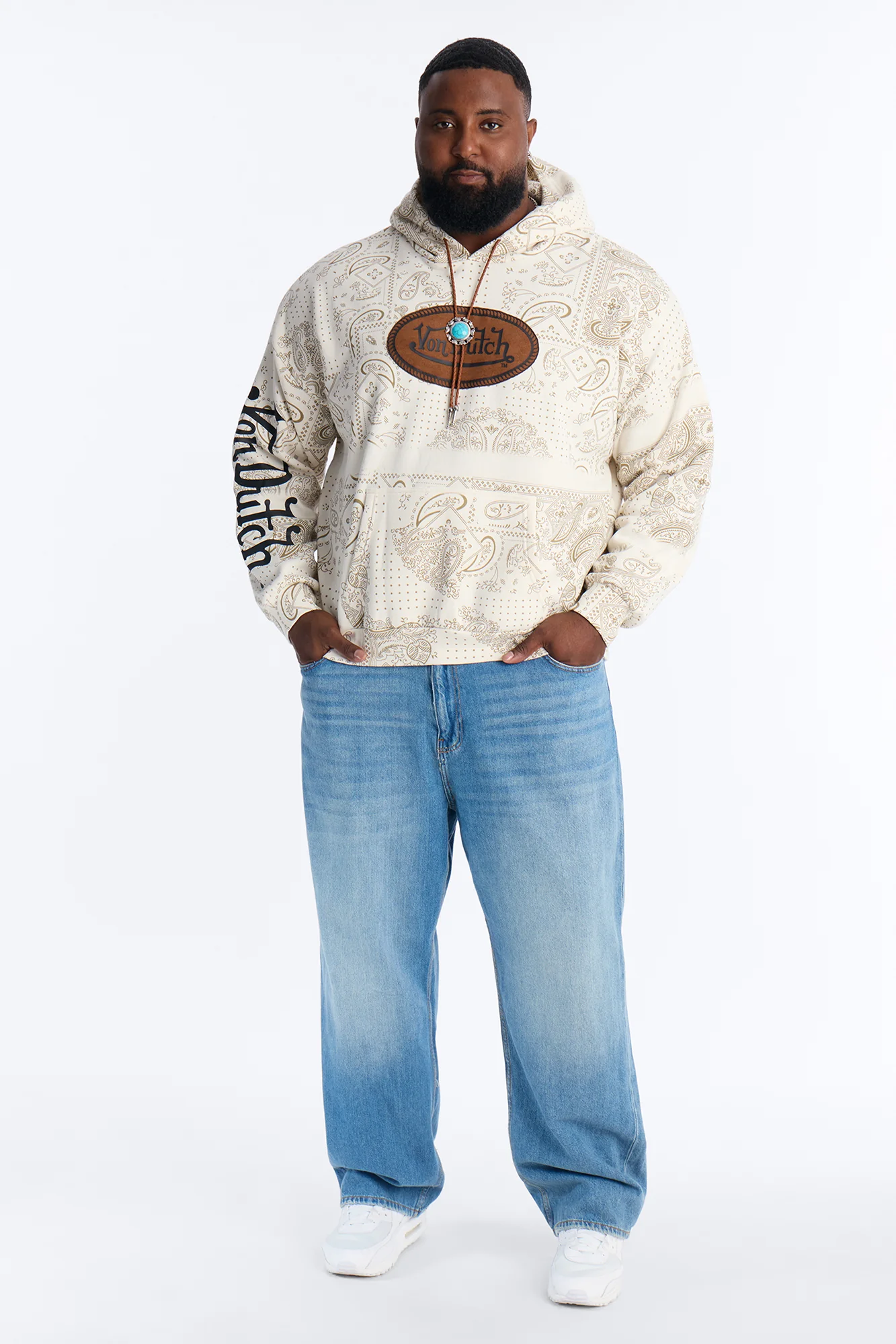 Von Dutch Rodeo Hoodie - Off White - Image 6