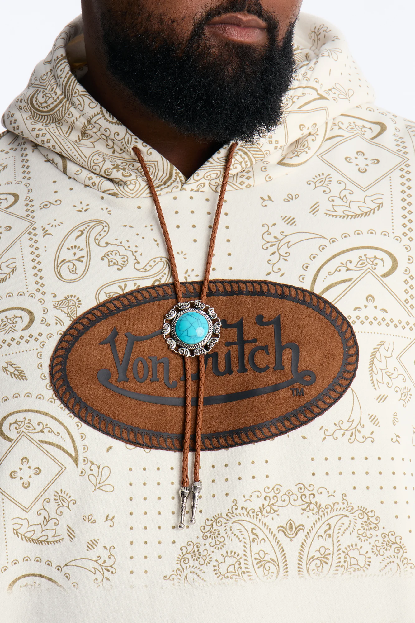 Von Dutch Rodeo Hoodie - Off White - Image 7