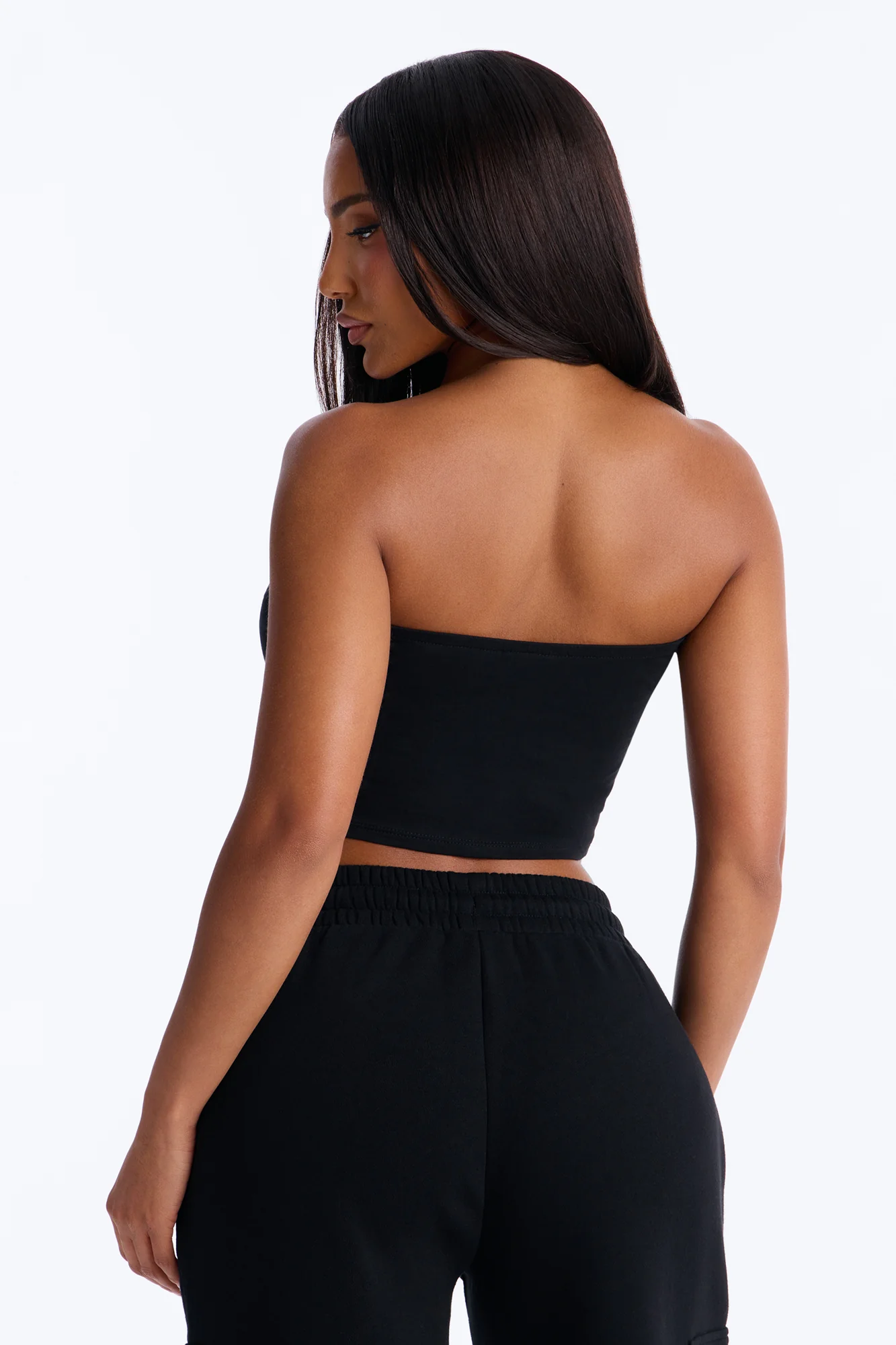 Von Dutch Western Tube Top - Black - Image 4