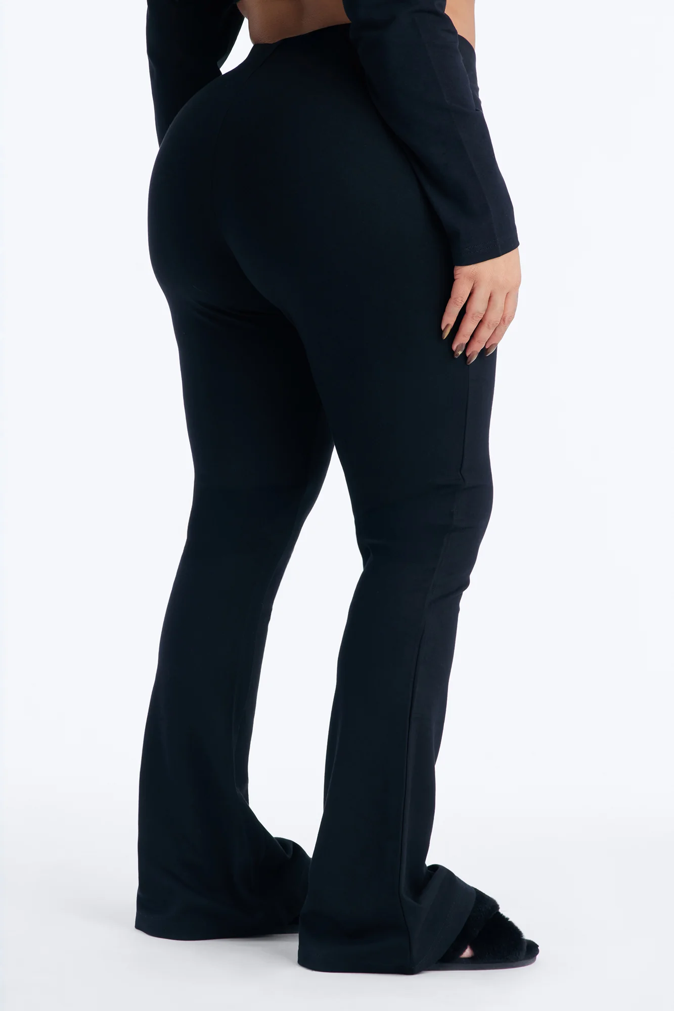 Von Dutch x Betty Boop Love Bite Flared Leggings - Black - Image 9