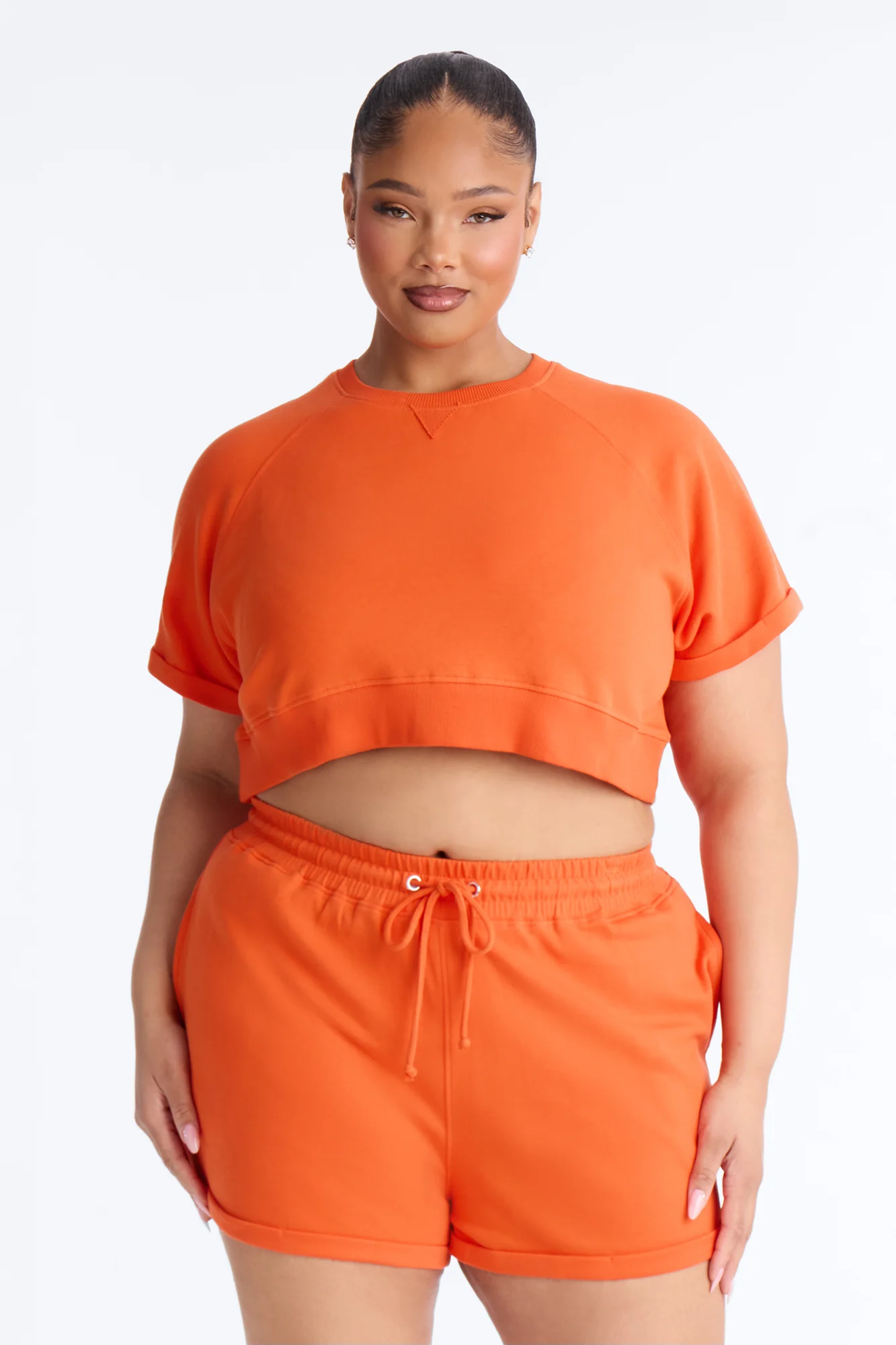 Wait For It Washed Top - Orange - Image 5