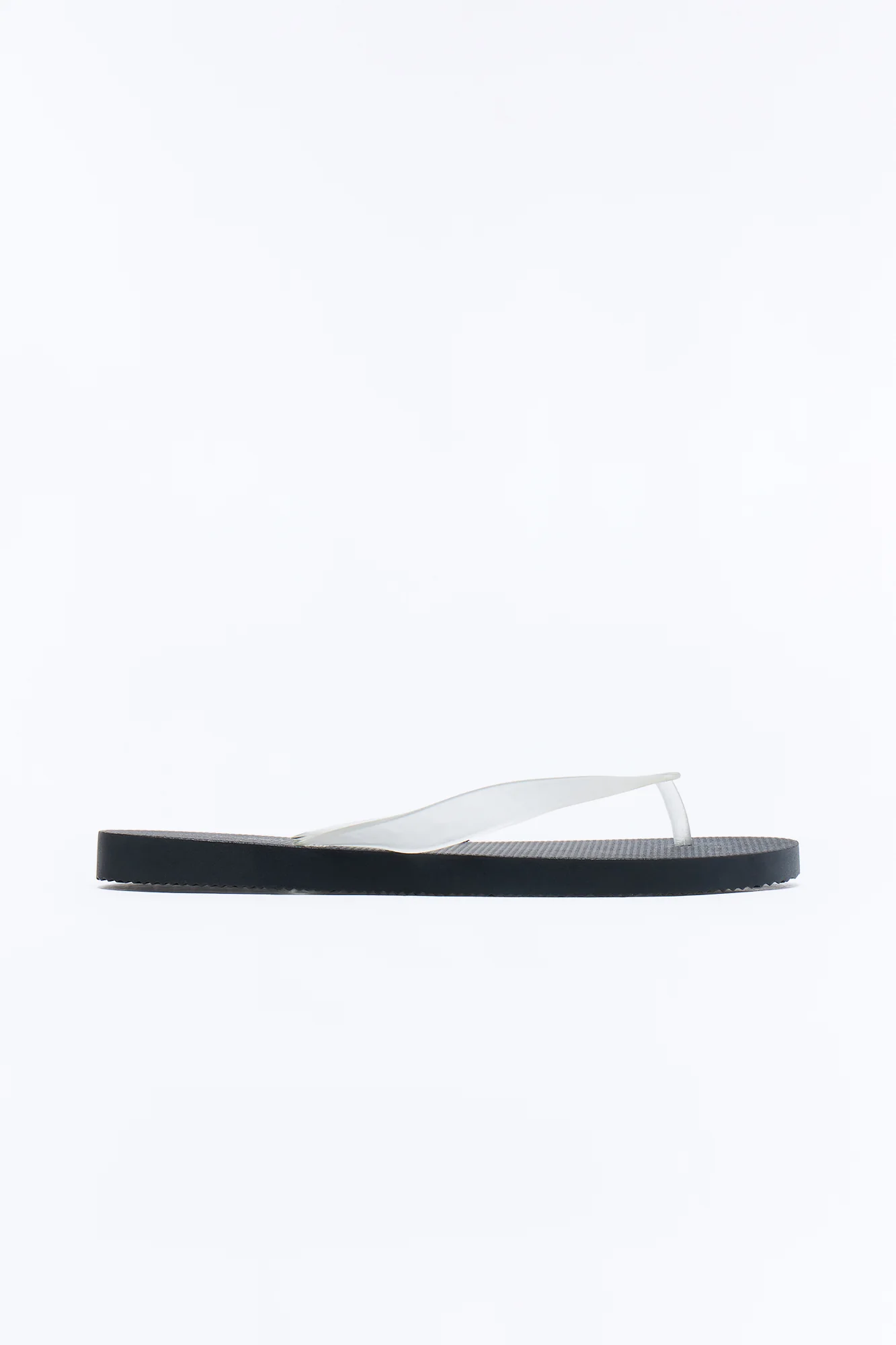 Waves Flip Flops - Clear