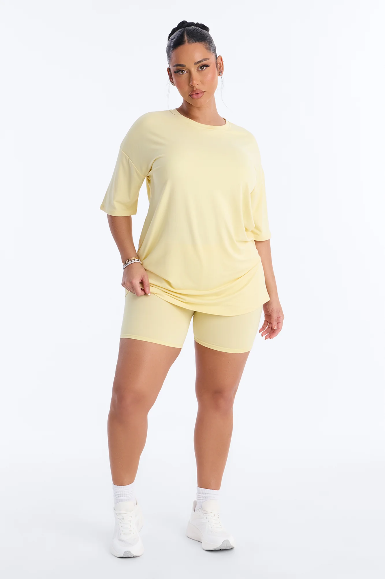 Weekend Vibes Short Set - Yellow