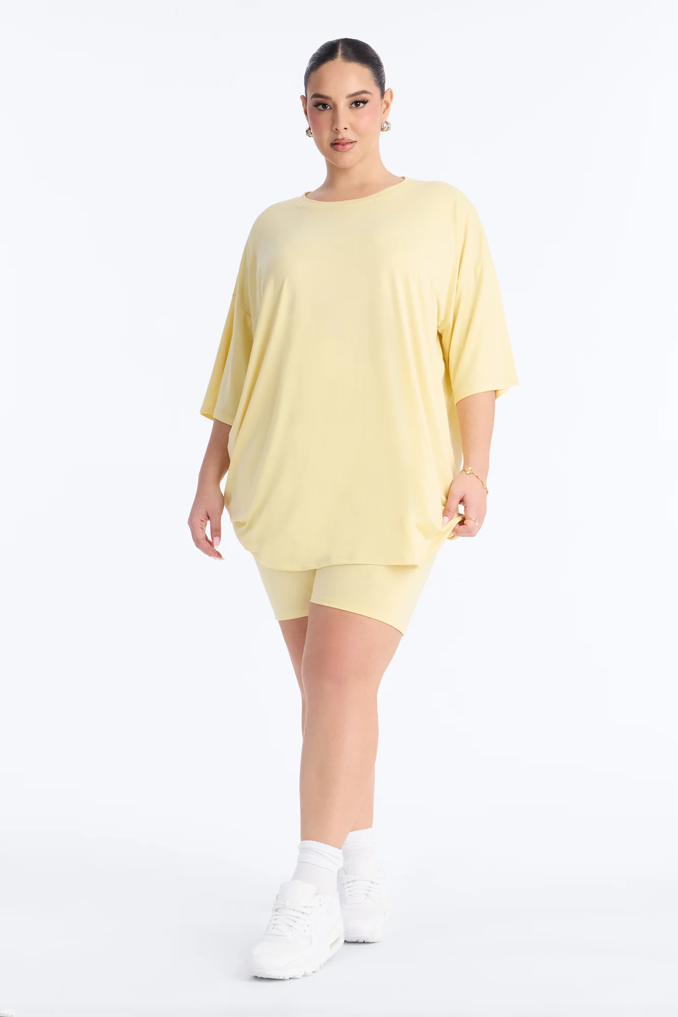 Weekend Vibes Short Set - Yellow - Image 5