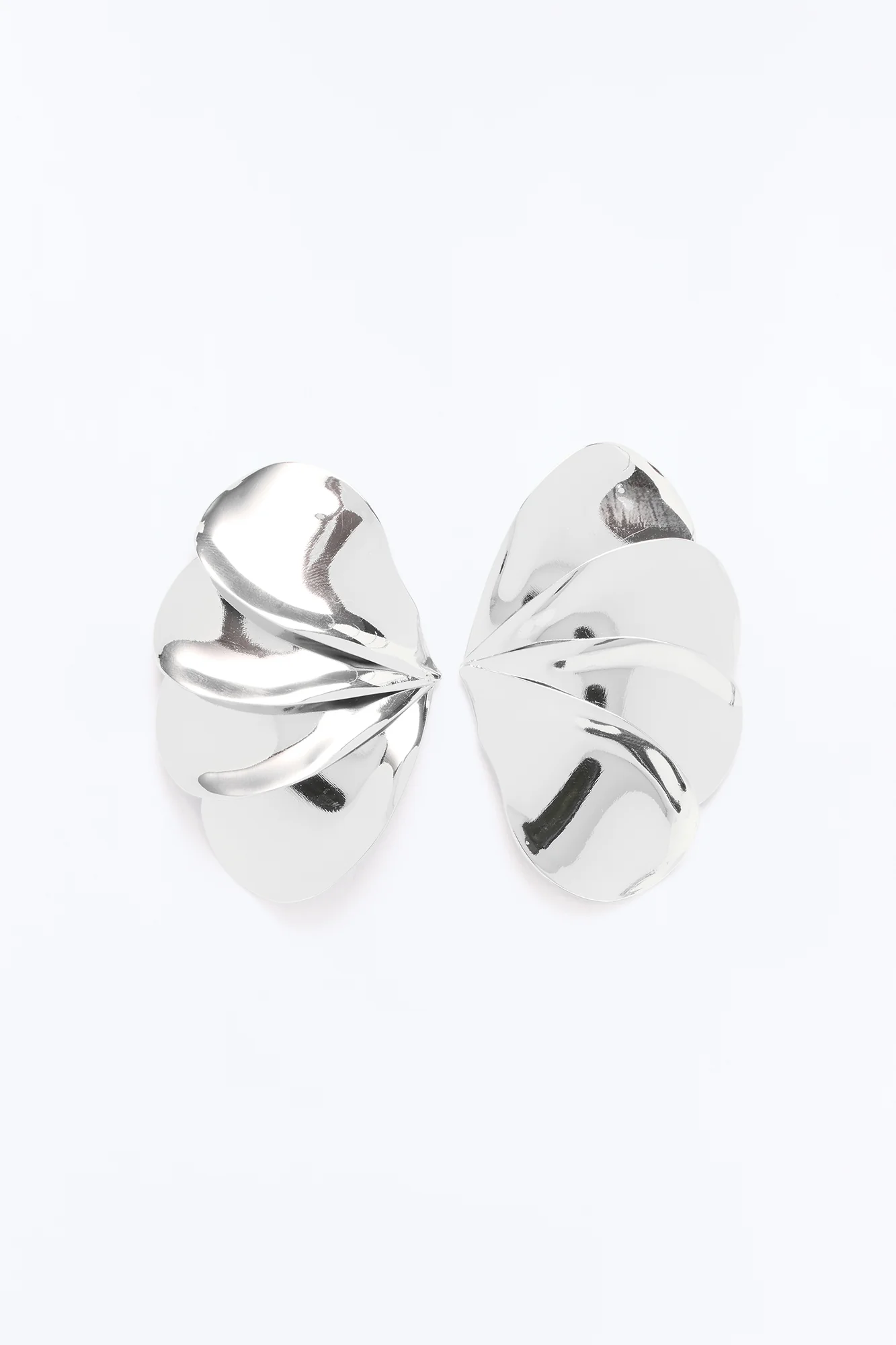 Whisper Shine Drop Earrings - Silver