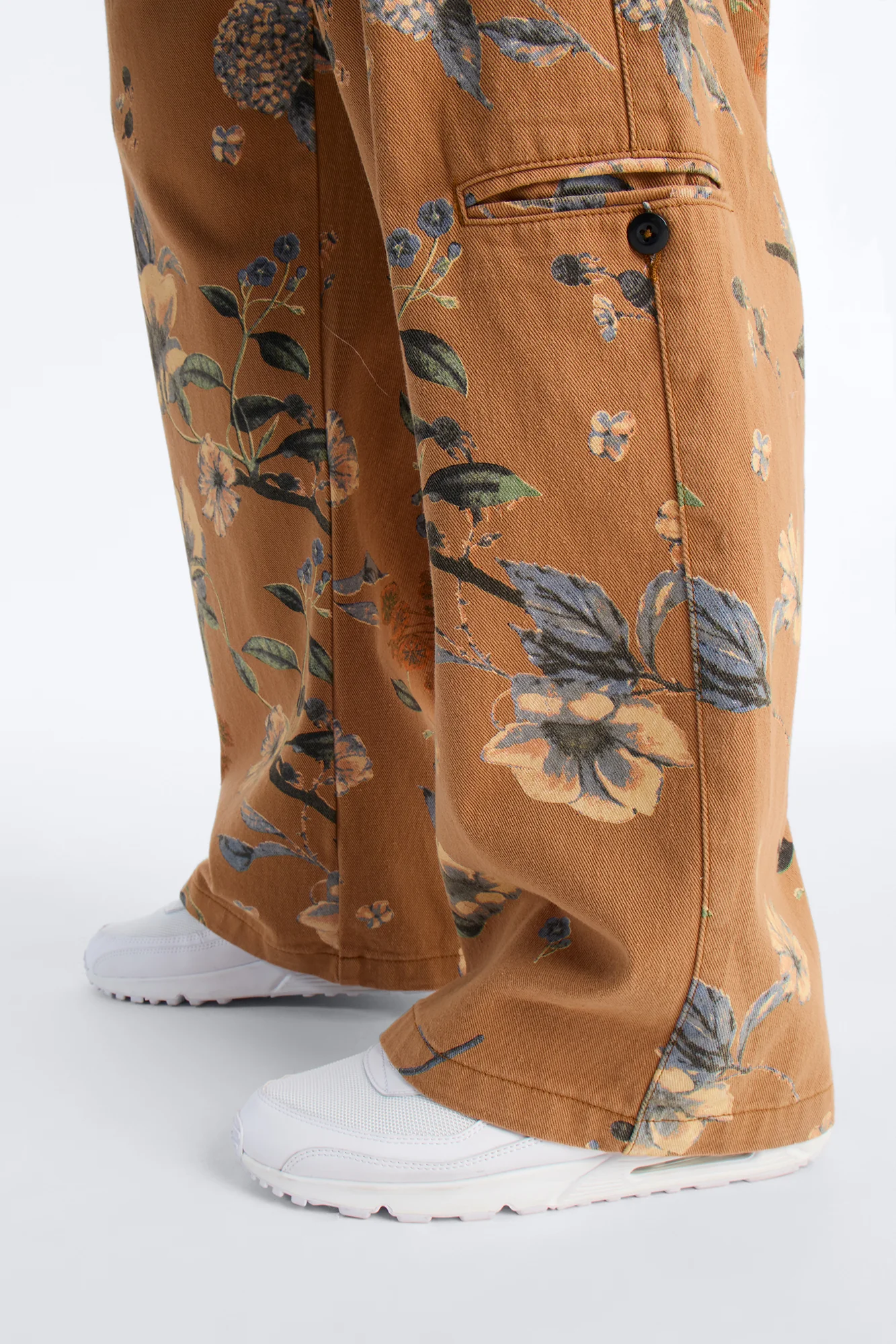 Wide Leg Destiny Flora Pant - Brown - Image 9