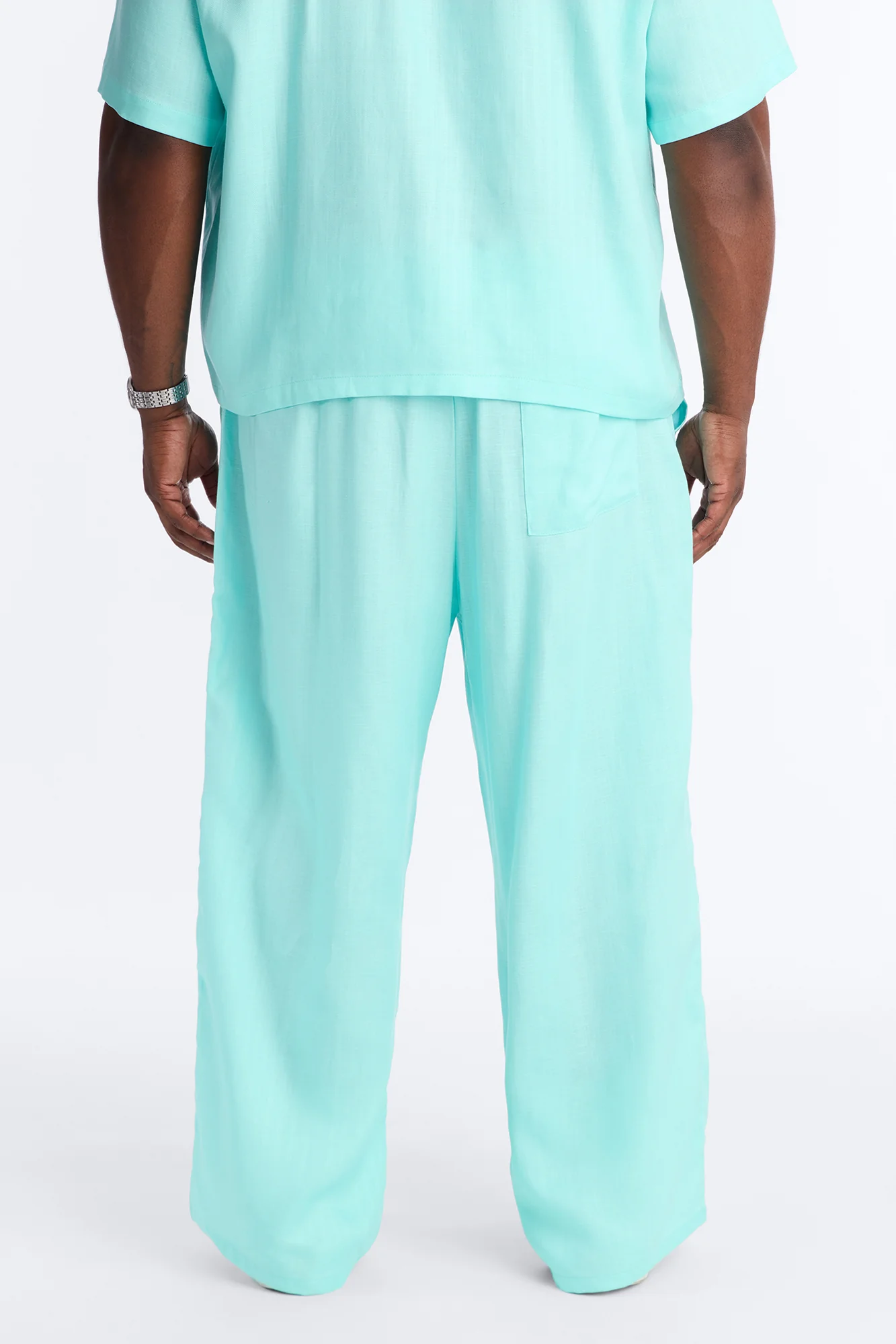 Wide Leg Wastelander Pant - Turquoise - Image 8