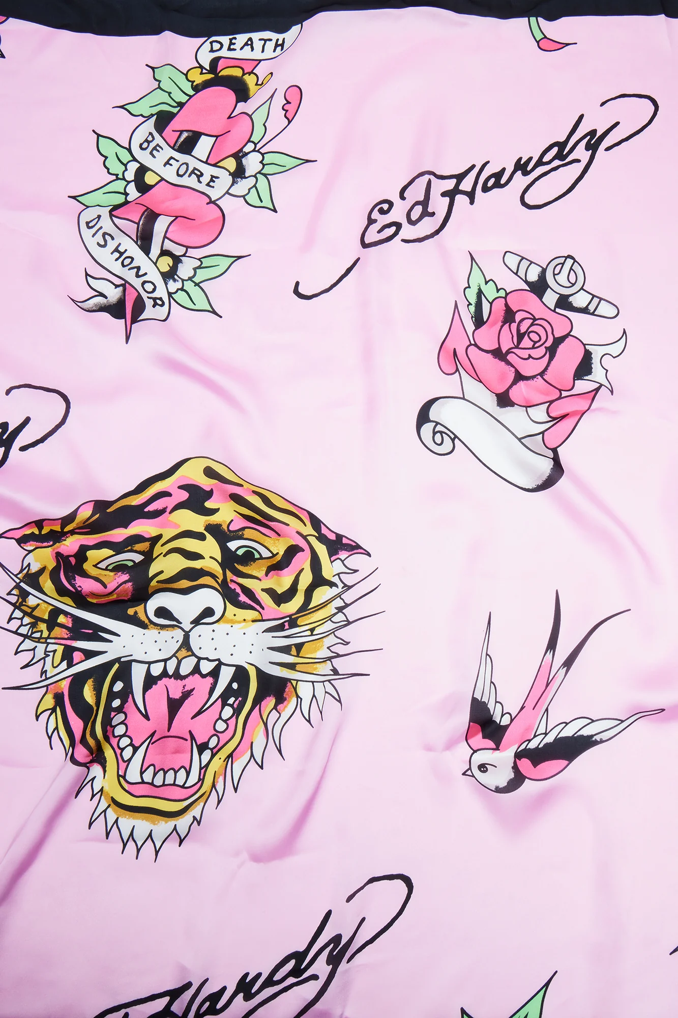 Wild And Sweet Ed Hardy Head Scarf - Pink/combo - Image 2