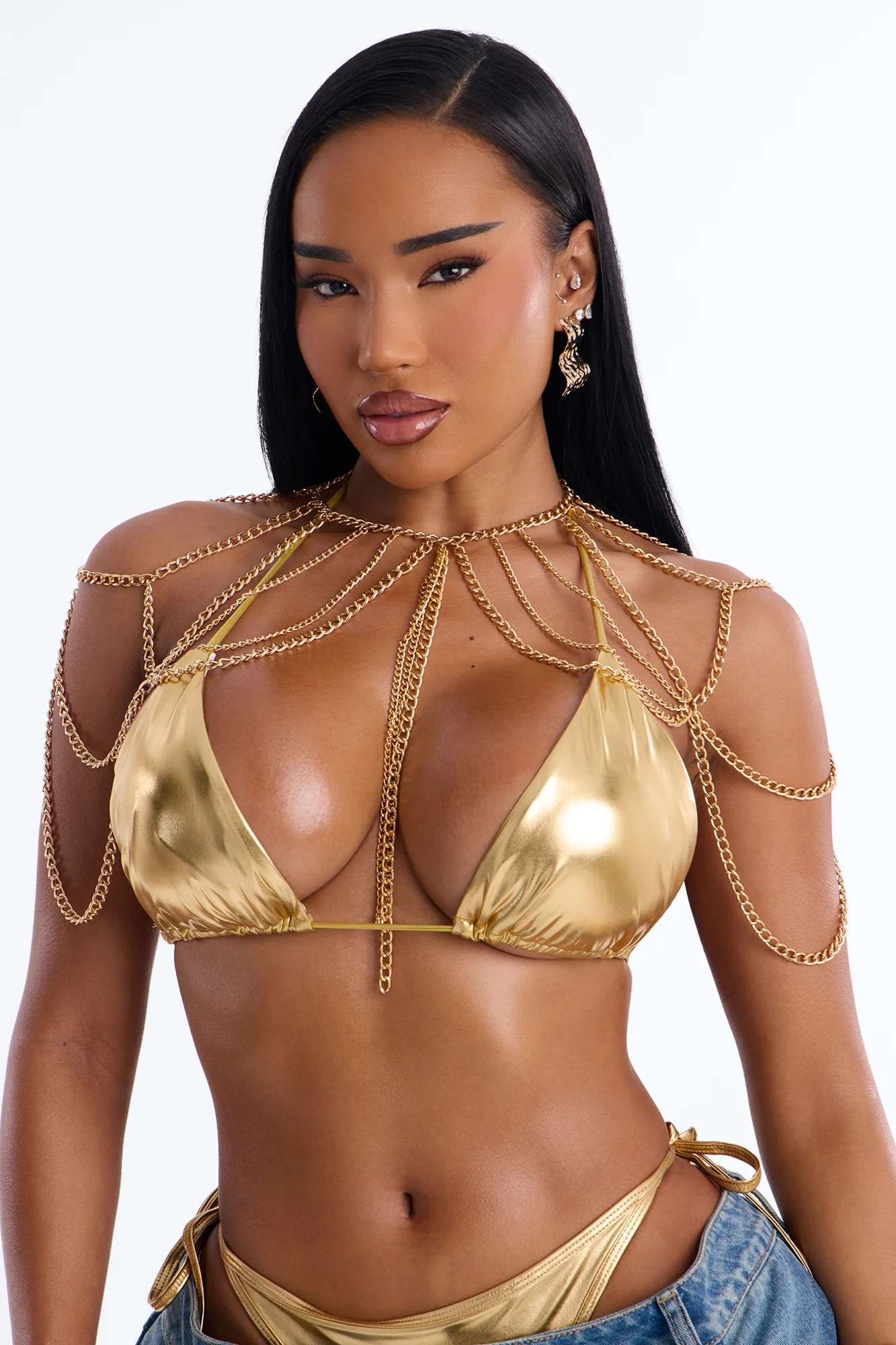 Wild Honey Layered Neclace - Gold