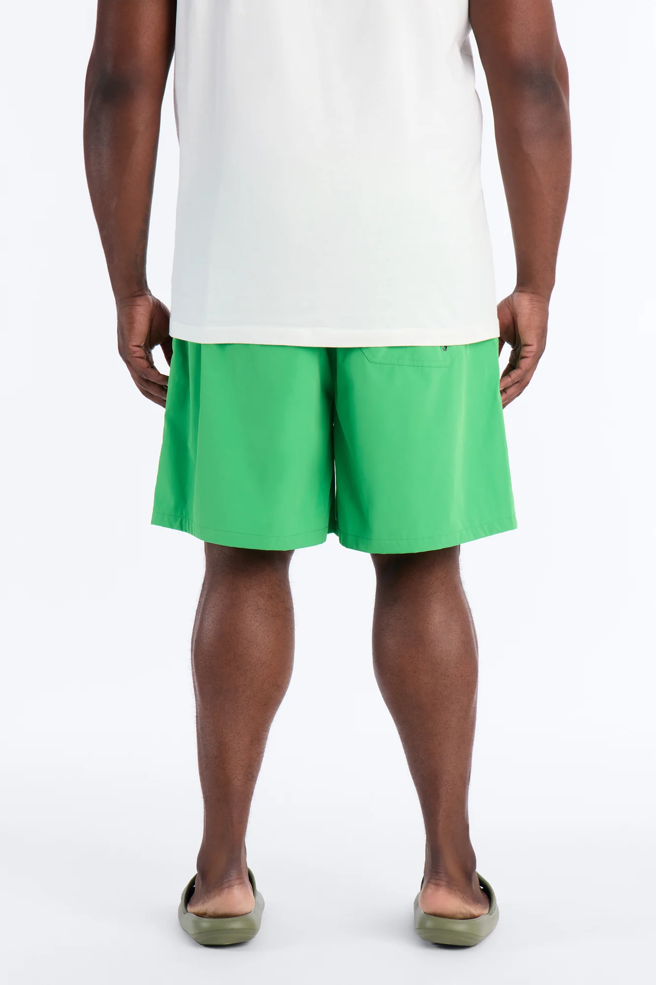 Wild Island Reactive Swim Trunk 7″ - Green - Image 9