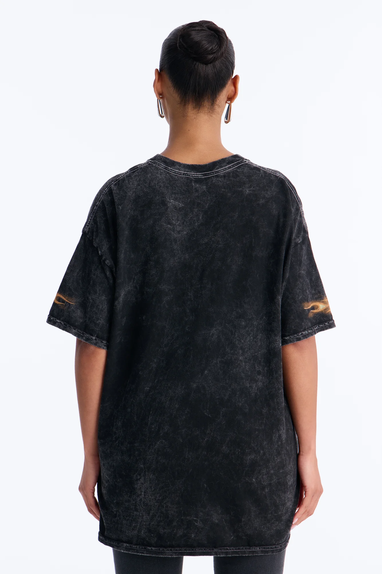 Wild Roots Washed Tee - Black Wash - Image 4