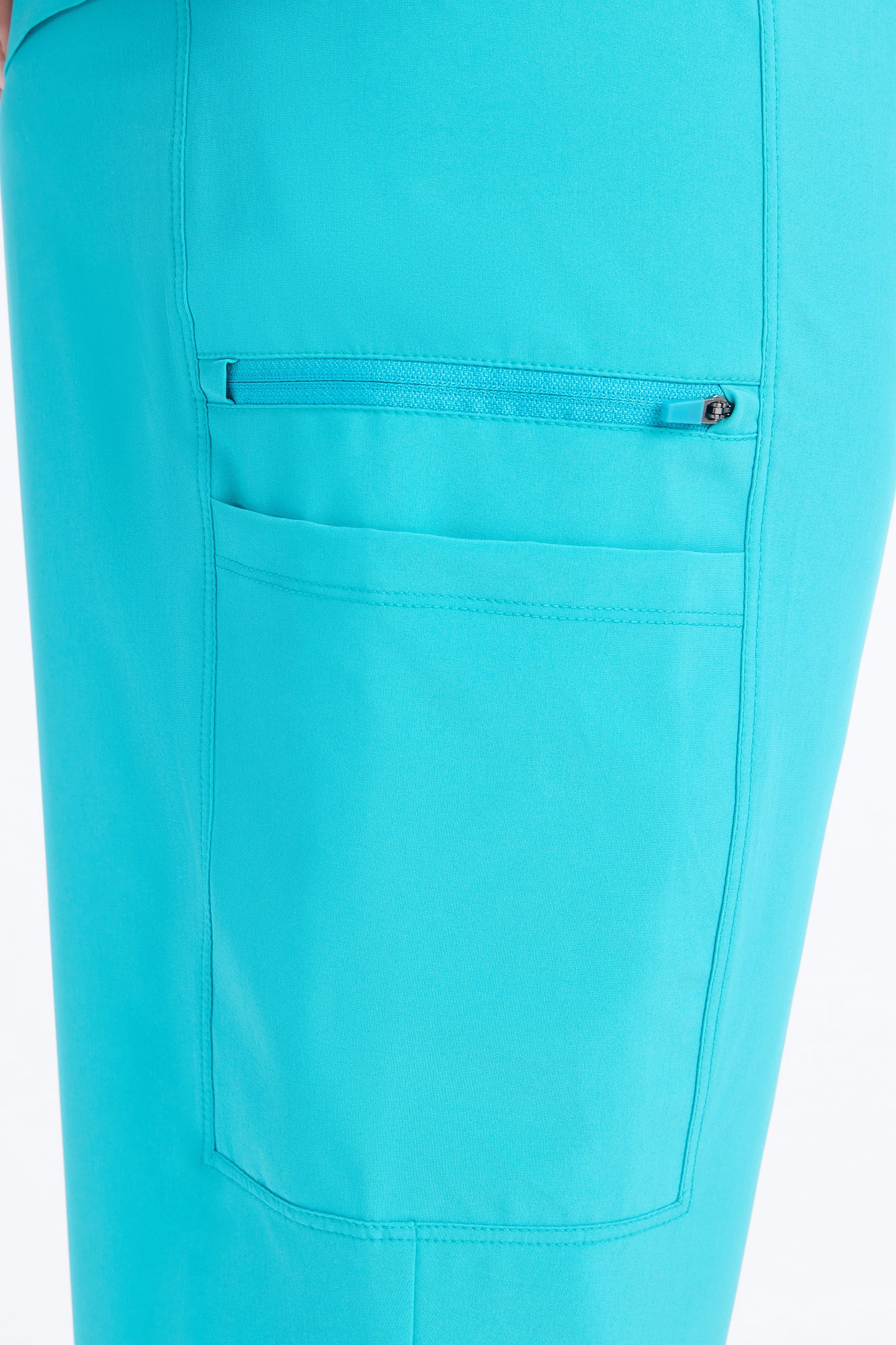 Wrap It Up Scrub Set - Teal - Image 6