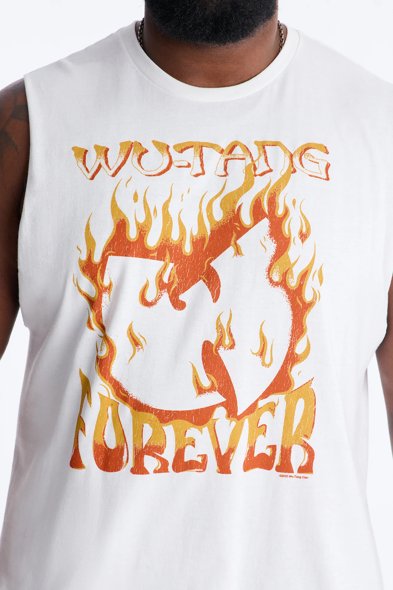 Wu Tang Protect Ya Neck Muscle Tank - White - Image 7