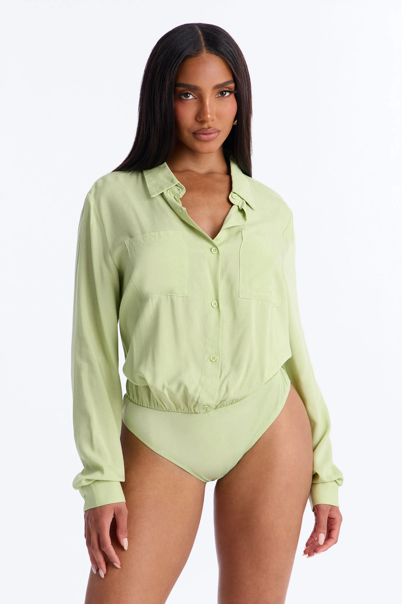 You Better Work Bodysuit - Sage