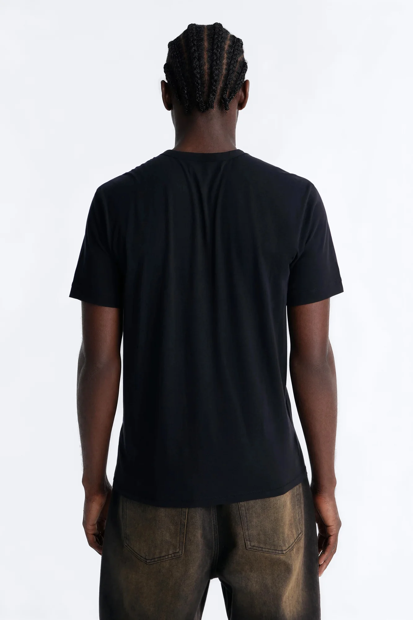 Your Everyday Classic Henley - Black - Image 5