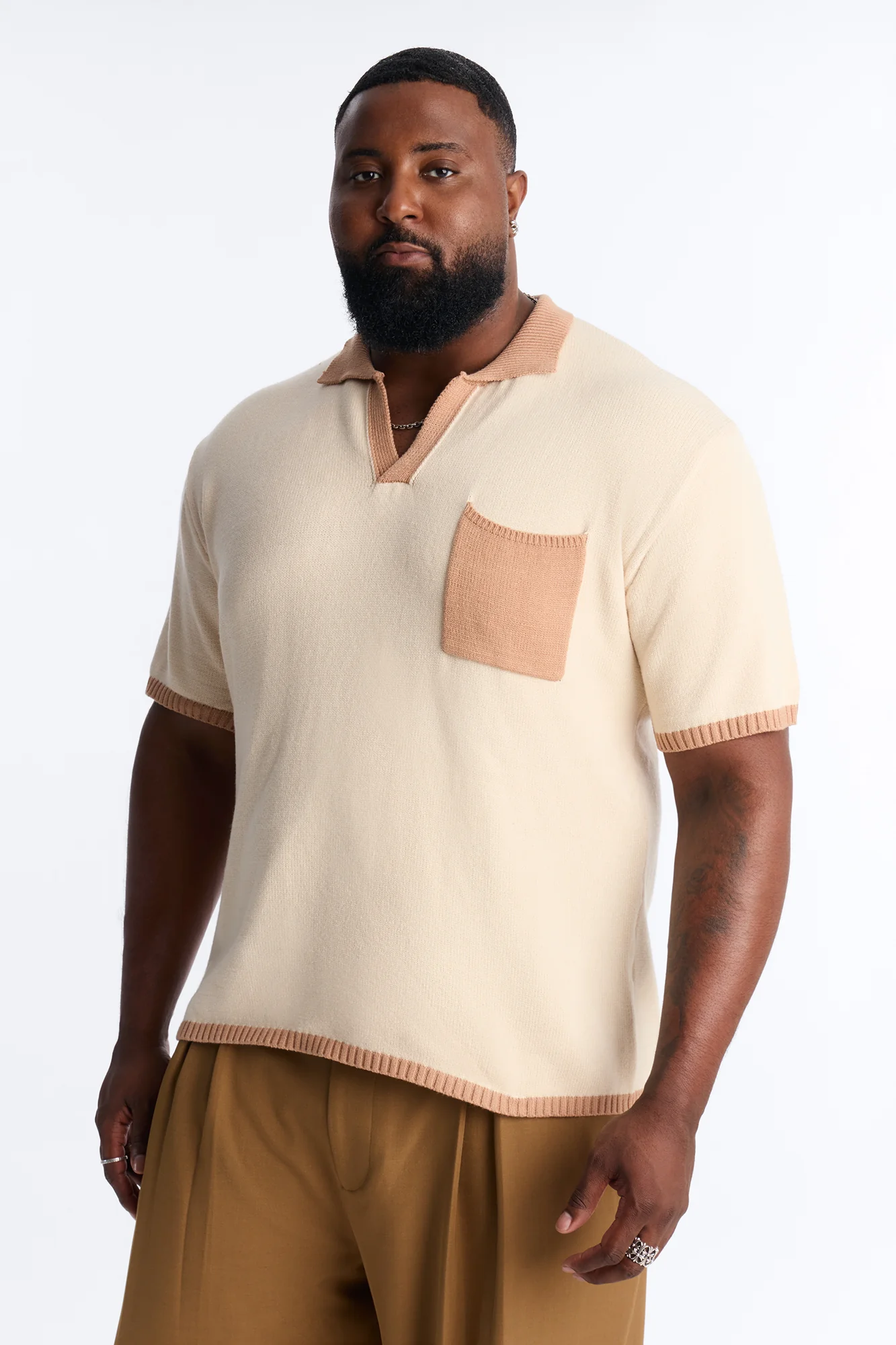 Your Everyday Johnny Polo - Cream - Image 5