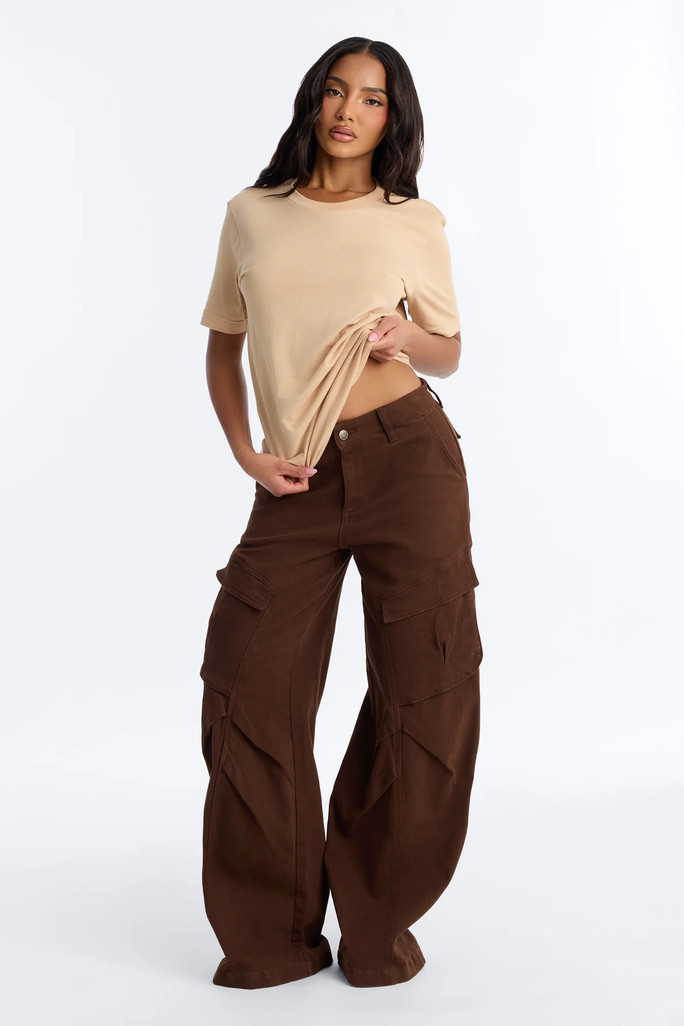 Your Favorite Everyday Essential T Shirt - Sand - Image 2