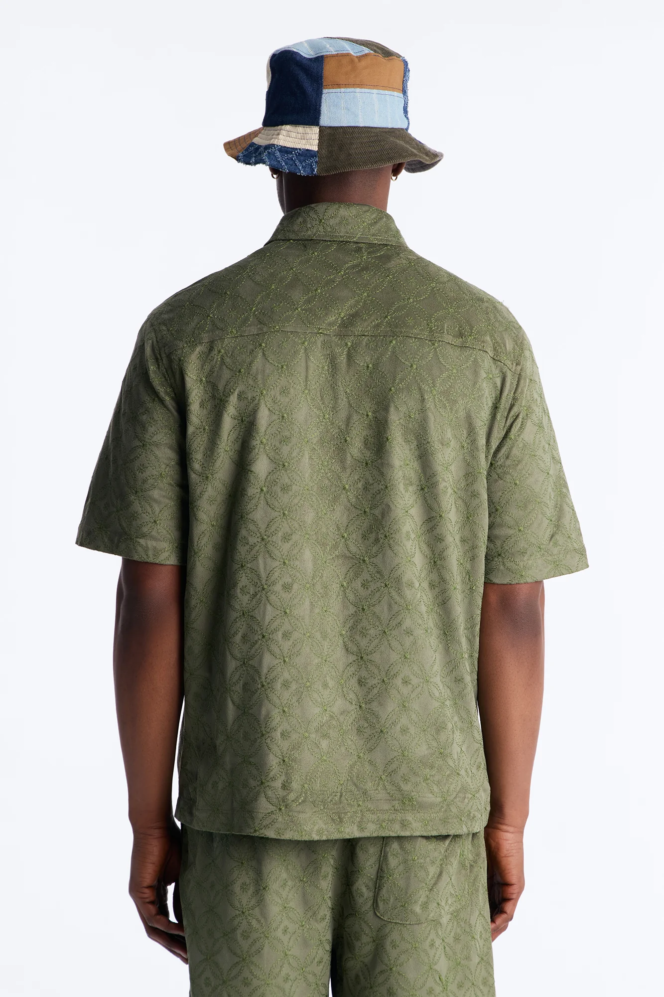 Your Island Zip Up Shirt - Green - Image 4