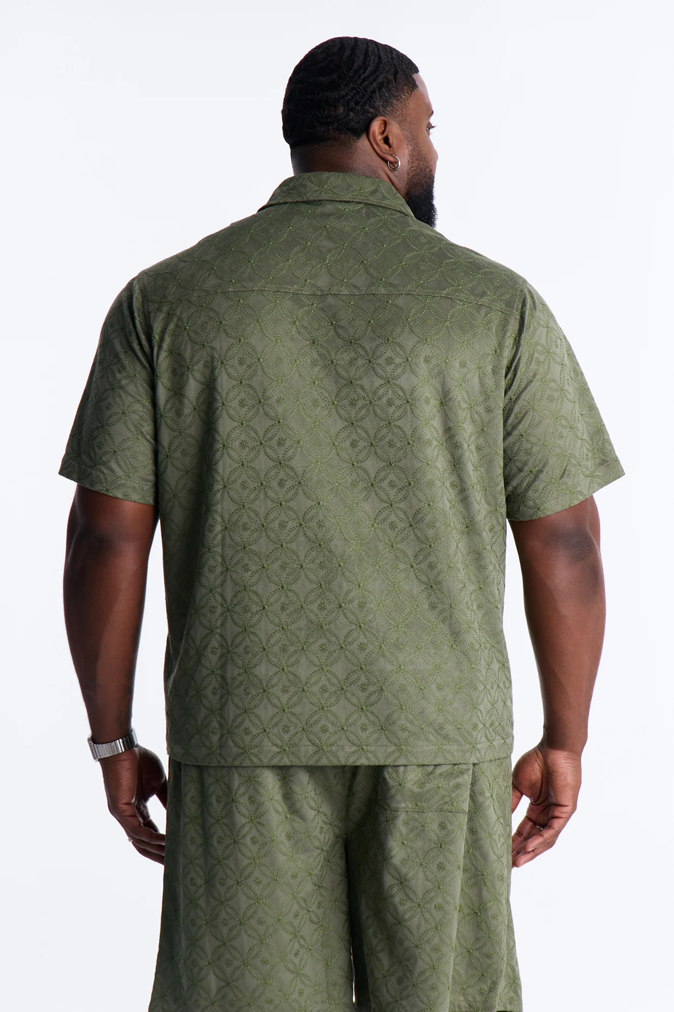 Your Island Zip Up Shirt - Green - Image 8