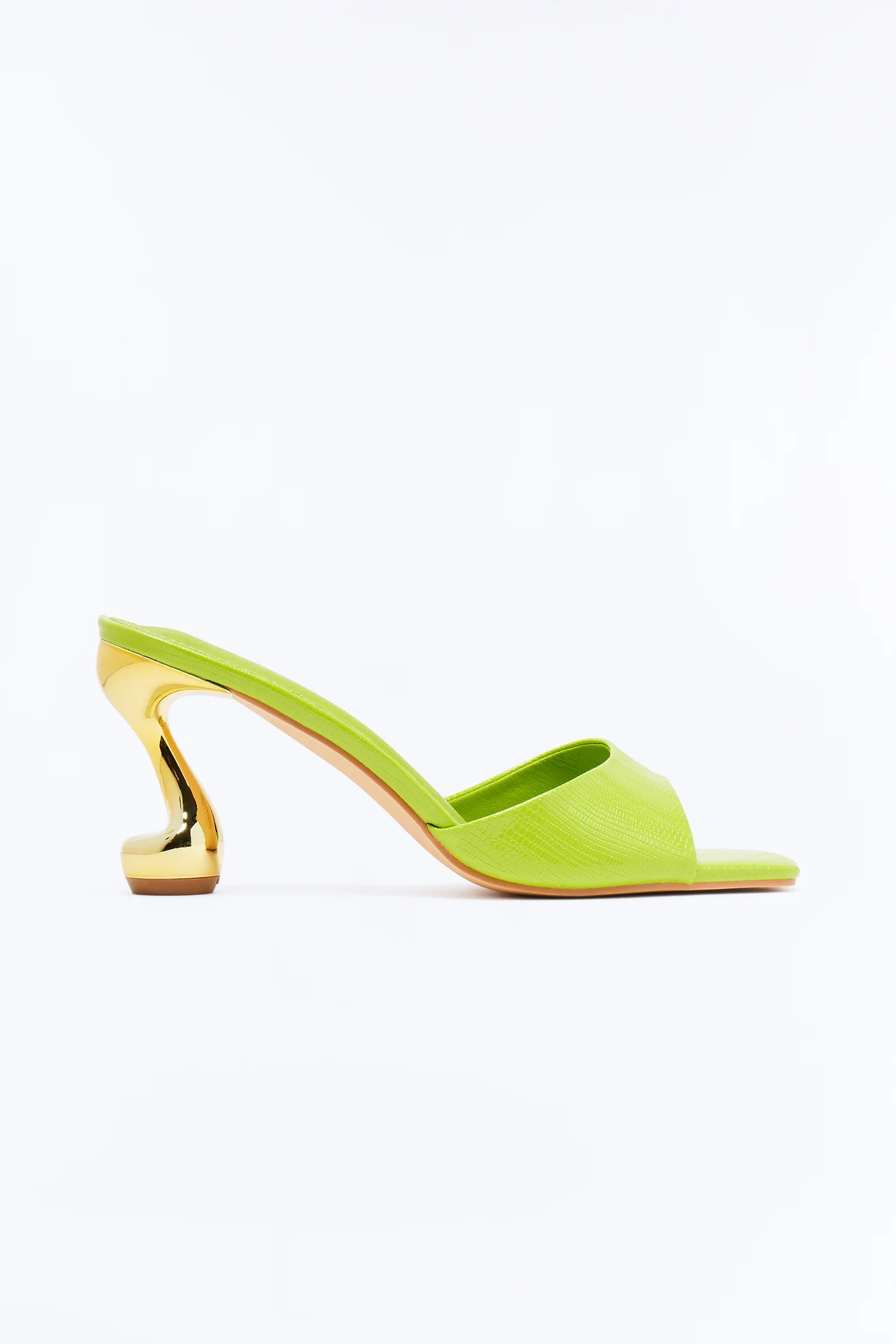 Yuki Novelty Heels - Green